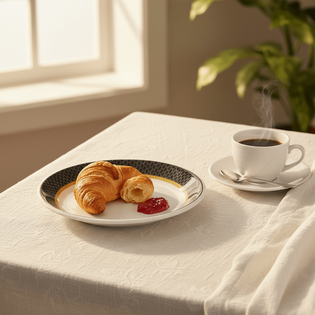 Delcasa Premium Black & White Melamine Side Plate 6 Inch - Al Kabayel Discount CentreDelcasa Premium Black & White Melamine Side Plate 6 InchPlatesDELCASAAl Kabayel Discount Centre