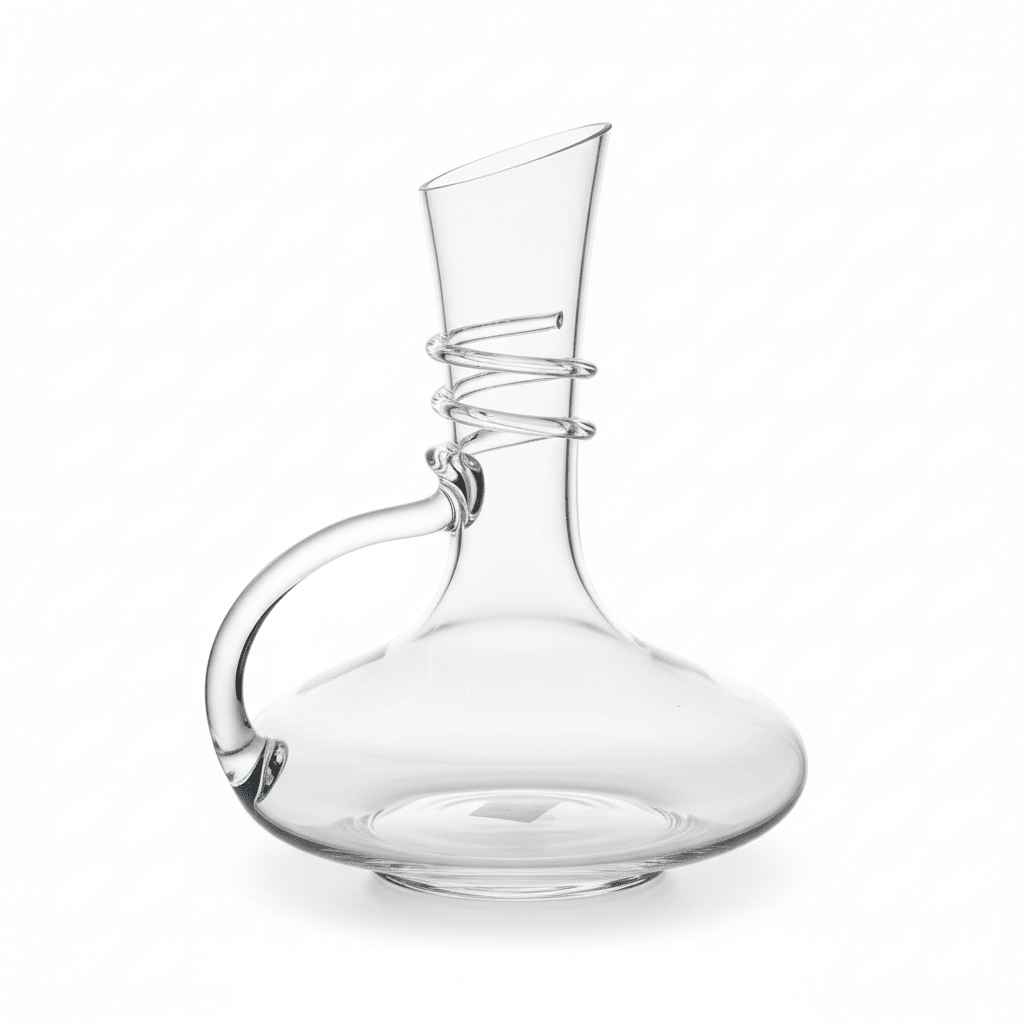Deli 1.9L Contemporary Clear Glass Decanter with Smooth Glass Handle – Premium Water & Beverage Serving Pitcher for Dining Table - Al Kabayel Discount CentreDeli 1.9L Contemporary Clear Glass Decanter with Smooth Glass Handle – Premium Water & Beverage Serving Pitcher for Dining TableJugsDELIAl Kabayel Discount Centre