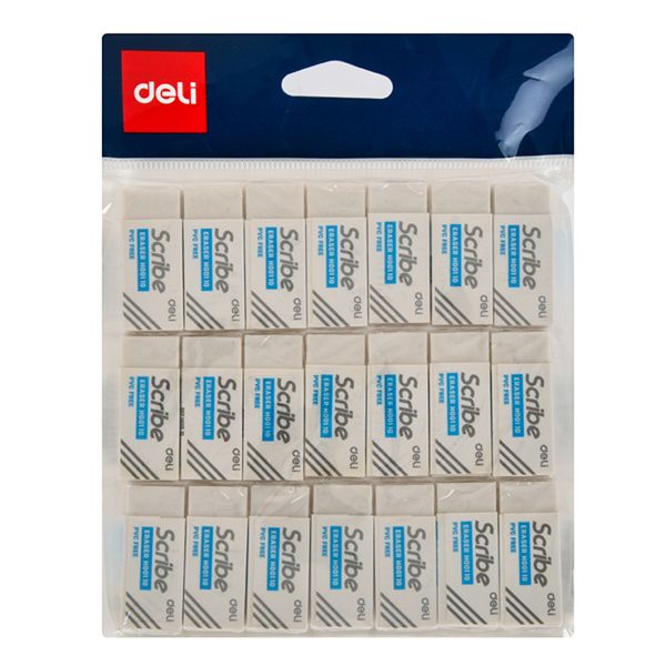 Deli Eraser PVC Free - 21Pcs - Al Kabayel Discount CentreDeli Eraser PVC Free - 21PcsErasers & SharpenersDELIAl Kabayel Discount Centre