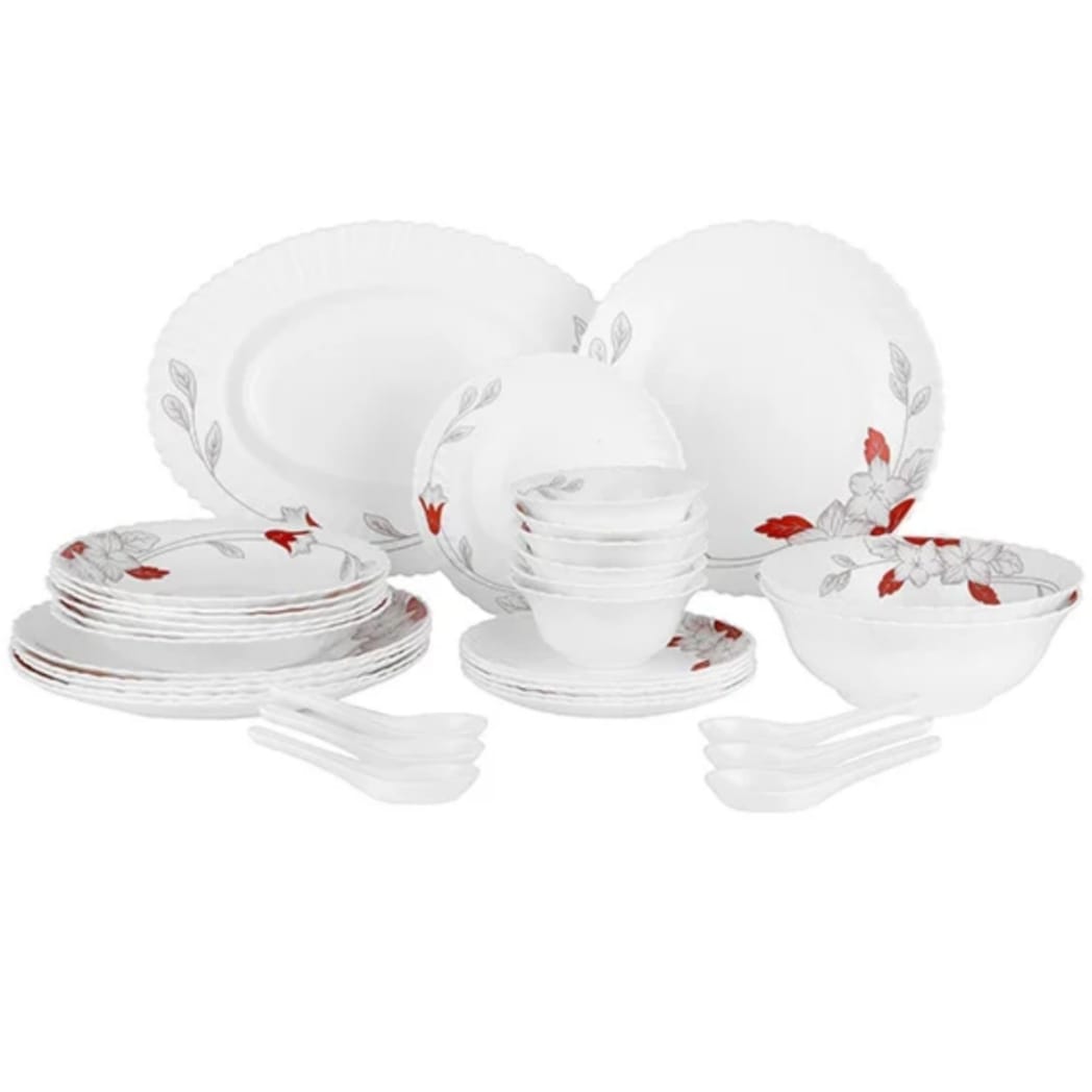 Delicasa 33 - Piece Opalware Dinner Set White - Al Kabayel Discount CentreDelicasa 33 - Piece Opalware Dinner Set WhiteDinnerware SetsDELICASAAl Kabayel Discount Centre