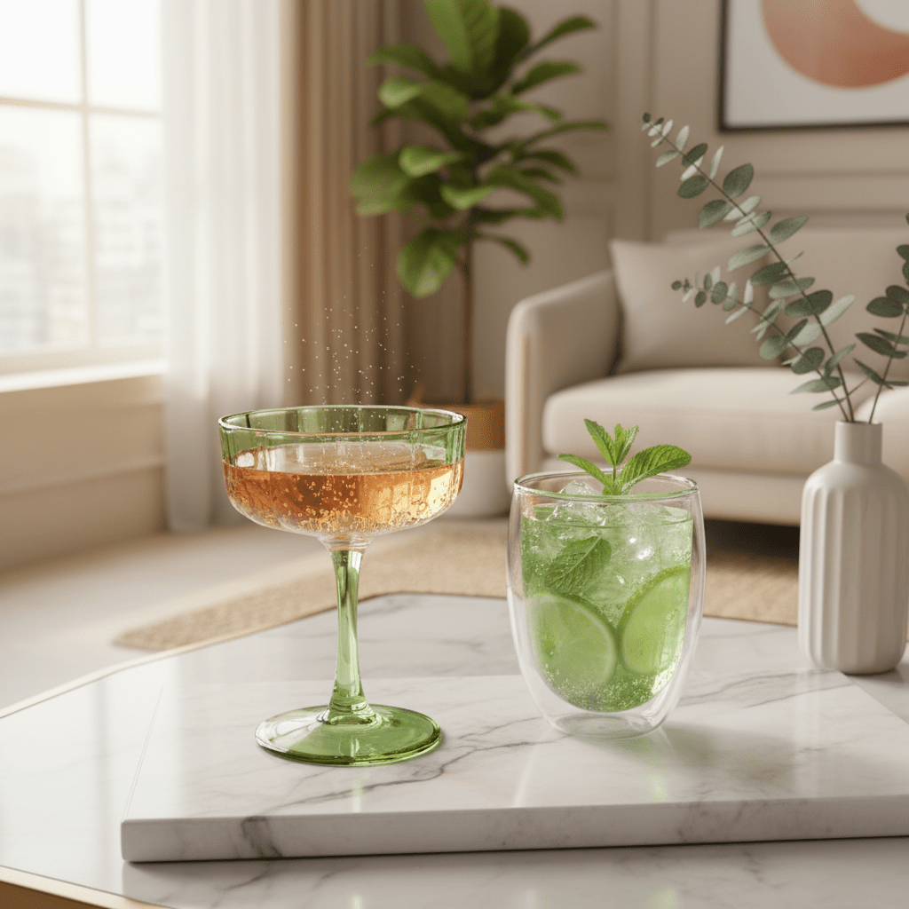 Delisoga Green Coloured Dessert Glass Cup – 200 ml Decorative Dessert Bowl for Ice Cream, Pudding & Sweet Servings - Al Kabayel Discount CentreDelisoga Green Coloured Dessert Glass Cup – 200 ml Decorative Dessert Bowl for Ice Cream, Pudding & Sweet ServingsTumblersDELISOGAAl Kabayel Discount Centre
