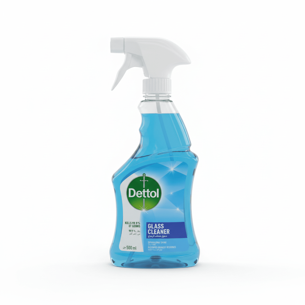 Dettol Glass Cleaner Spray - 500 ml - Al Kabayel Discount CentreDettol Glass Cleaner Spray - 500 mlHousehold CleaningDETTOLAl Kabayel Discount Centre