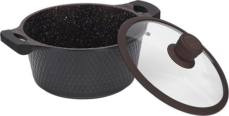 Die - Cast Cookware Set with Durable Granite Coating, RF10336 | 10 Pcs Cookware | Tempered Glass Lid | Heavy - Duty Bakelite Handles | Compatible with Multiple Hob - Al Kabayel Discount CentreDie - Cast Cookware Set with Durable Granite Coating, RF10336 | 10 Pcs Cookware | Tempered Glass Lid | Heavy - Duty Bakelite Handles | Compatible with Multiple HobCookware SetROYALFORDAl Kabayel Discount Centre