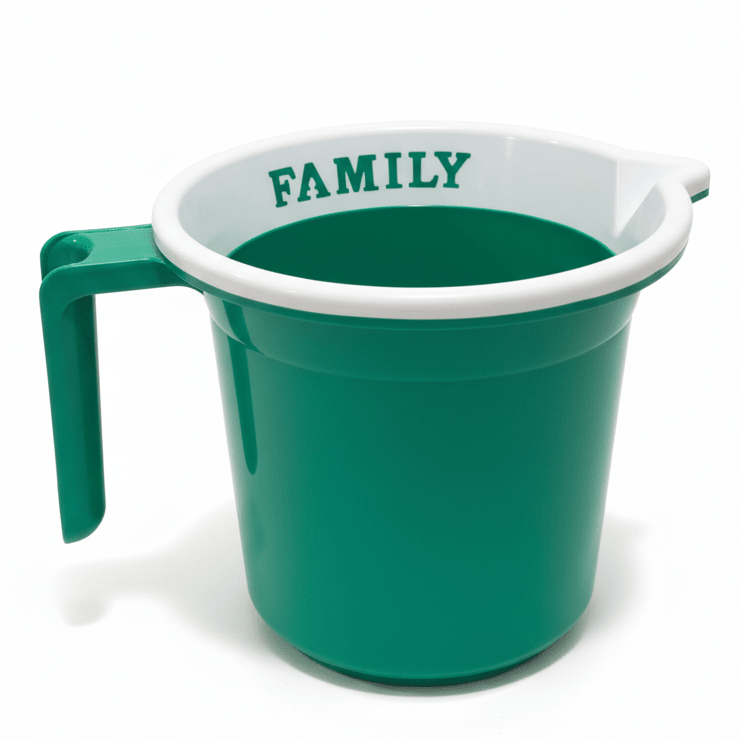 Divya Plastic Mug – 1500 ml – Green – Strong Plastic Mug for Bathroom, Kitchen & Utility Use - Al Kabayel Discount CentreDivya Plastic Mug – 1500 ml – Green – Strong Plastic Mug for Bathroom, Kitchen & Utility UseOrganizers & AccessoriesDIVYAAl Kabayel Discount Centre