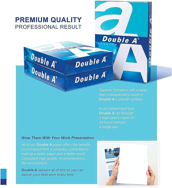 Double A Photocopy - Al Kabayel Discount CentreDouble A PhotocopyCopy & Printer PaperDOUBLE AAl Kabayel Discount Centre