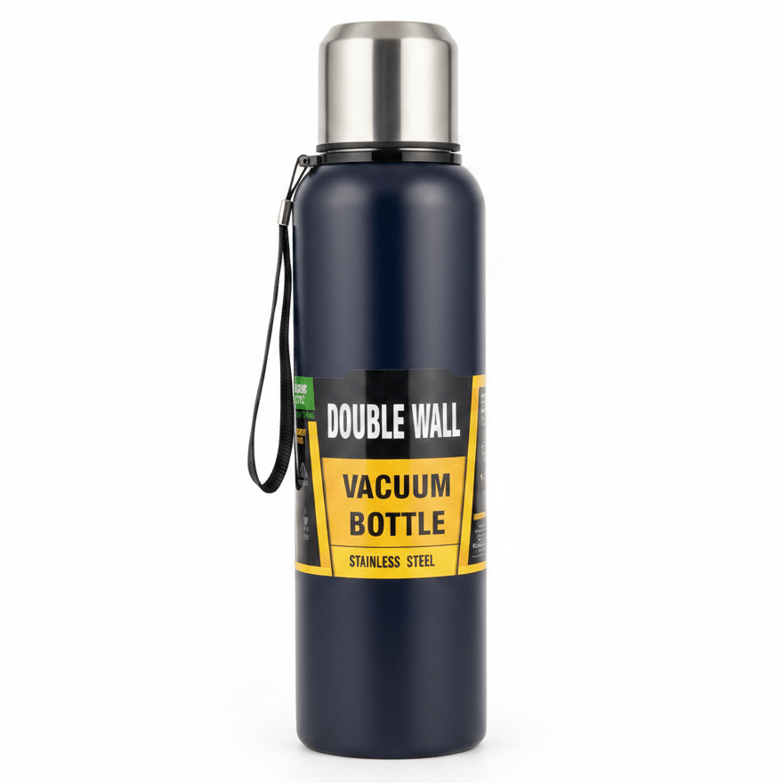 Double Wall Stainless Steel Vacuum Bottle 1500ml - Red / Navy Blue / Dark Green - Al Kabayel Discount CentreDouble Wall Stainless Steel Vacuum Bottle 1500ml - Red / Navy Blue / Dark GreenWater BottlesAKDCAl Kabayel Discount Centre