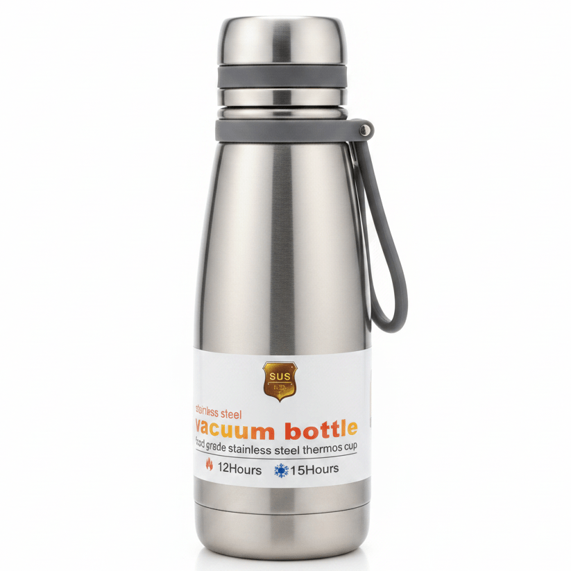 Double Wall Stainless Steel Vacuum Bottle 500ml – Navy Blue / Yellow / Silver / Red / Dark Green - Al Kabayel Discount CentreDouble Wall Stainless Steel Vacuum Bottle 500ml – Navy Blue / Yellow / Silver / Red / Dark GreenWater BottlesAKDCAl Kabayel Discount Centre