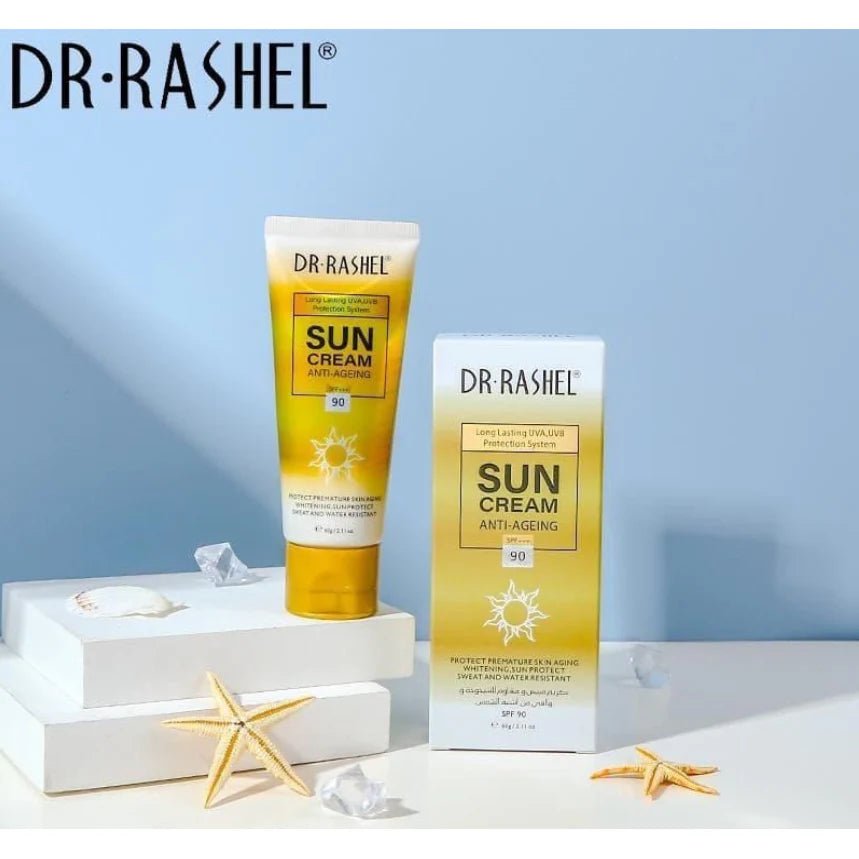 Dr. Rashel Sun Cream Anti - Ageing SPF++90 50ml - Al Kabayel Discount CentreDr. Rashel Sun Cream Anti - Ageing SPF++90 50mlSkin CareDR RASHELAl Kabayel Discount Centre