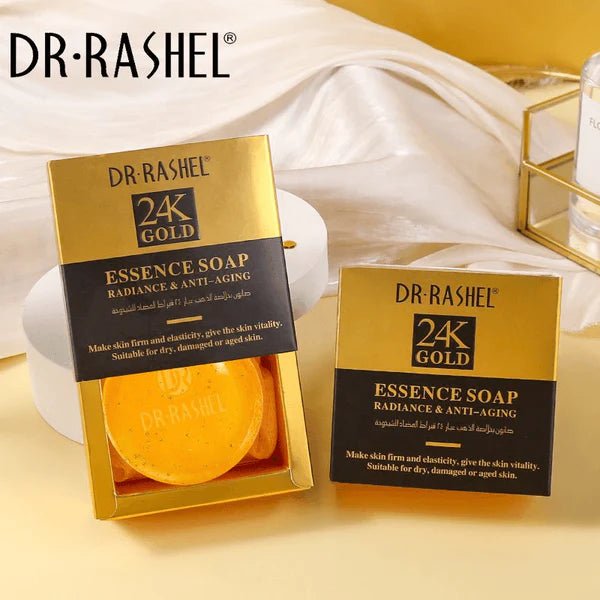 Dr.Rashel 24k Gold Radiance & Anti - Aging Soap - 100g - Al Kabayel Discount CentreDr.Rashel 24k Gold Radiance & Anti - Aging Soap - 100gSkin CareDR RASHELAl Kabayel Discount Centre