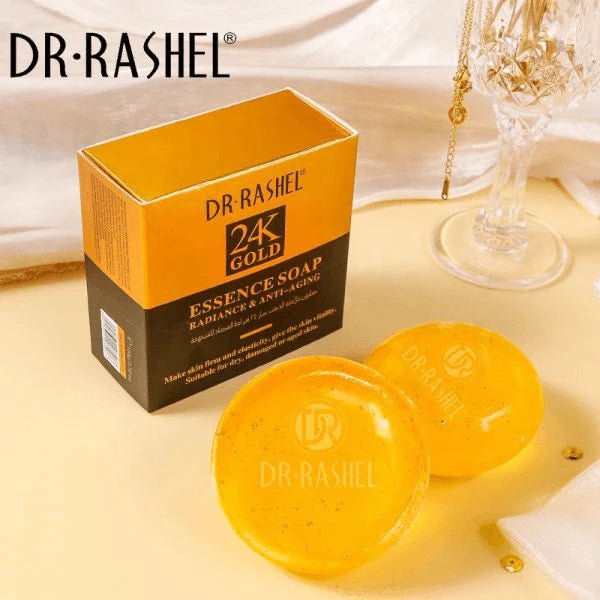 Dr.Rashel 24k Gold Radiance & Anti - Aging Soap - 100g - Al Kabayel Discount CentreDr.Rashel 24k Gold Radiance & Anti - Aging Soap - 100gSkin CareDR RASHELAl Kabayel Discount Centre