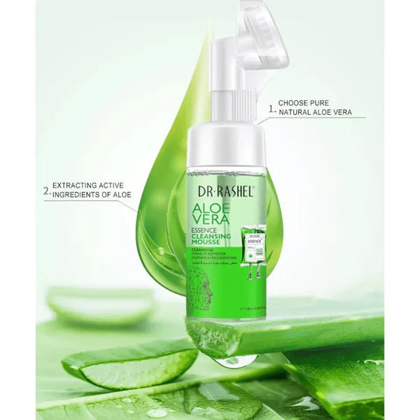 Dr.Rashel Aloe Vera Essence Cleansing Mousse 125ml - Al Kabayel Discount CentreDr.Rashel Aloe Vera Essence Cleansing Mousse 125mlSkin CareDR RASHELAl Kabayel Discount Centre