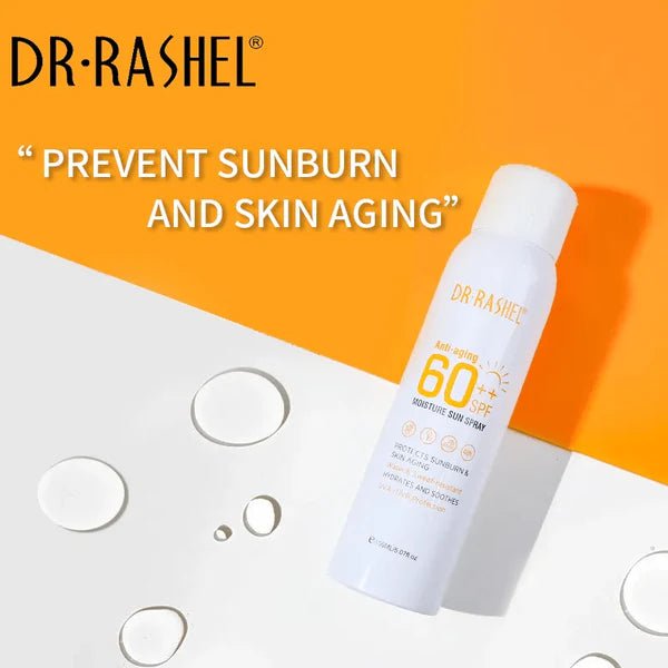 Dr.Rashel Anti - Aging & Moisture Sun Spray SPF 60++ - 150ml - Al Kabayel Discount CentreDr.Rashel Anti - Aging & Moisture Sun Spray SPF 60++ - 150mlSkin CareDR RASHELAl Kabayel Discount Centre