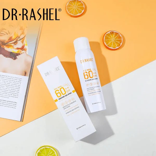 Dr.Rashel Anti - Aging & Moisture Sun Spray SPF 60++ - 150ml - Al Kabayel Discount CentreDr.Rashel Anti - Aging & Moisture Sun Spray SPF 60++ - 150mlSkin CareDR RASHELAl Kabayel Discount Centre