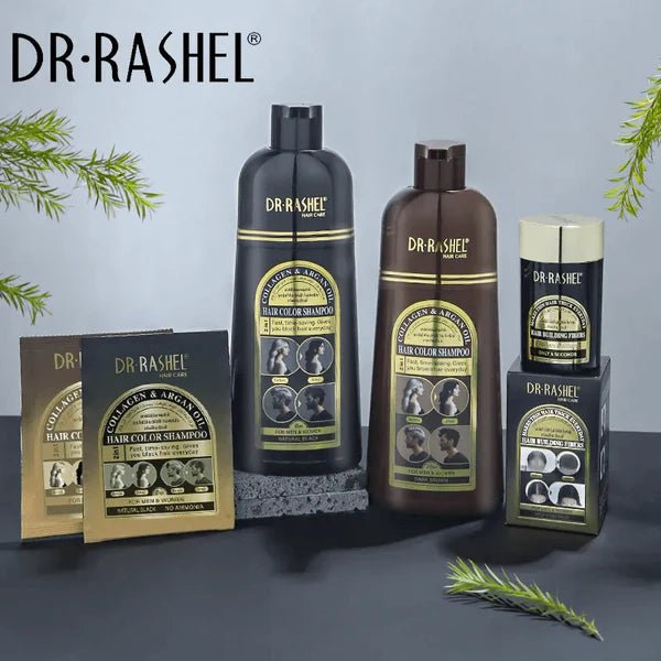 Dr.Rashel Collagen And Argan Oil Hair Color Shampoo Dark Brown - 400ml - Al Kabayel Discount CentreDr.Rashel Collagen And Argan Oil Hair Color Shampoo Dark Brown - 400mlSkin CareDR RASHELAl Kabayel Discount Centre
