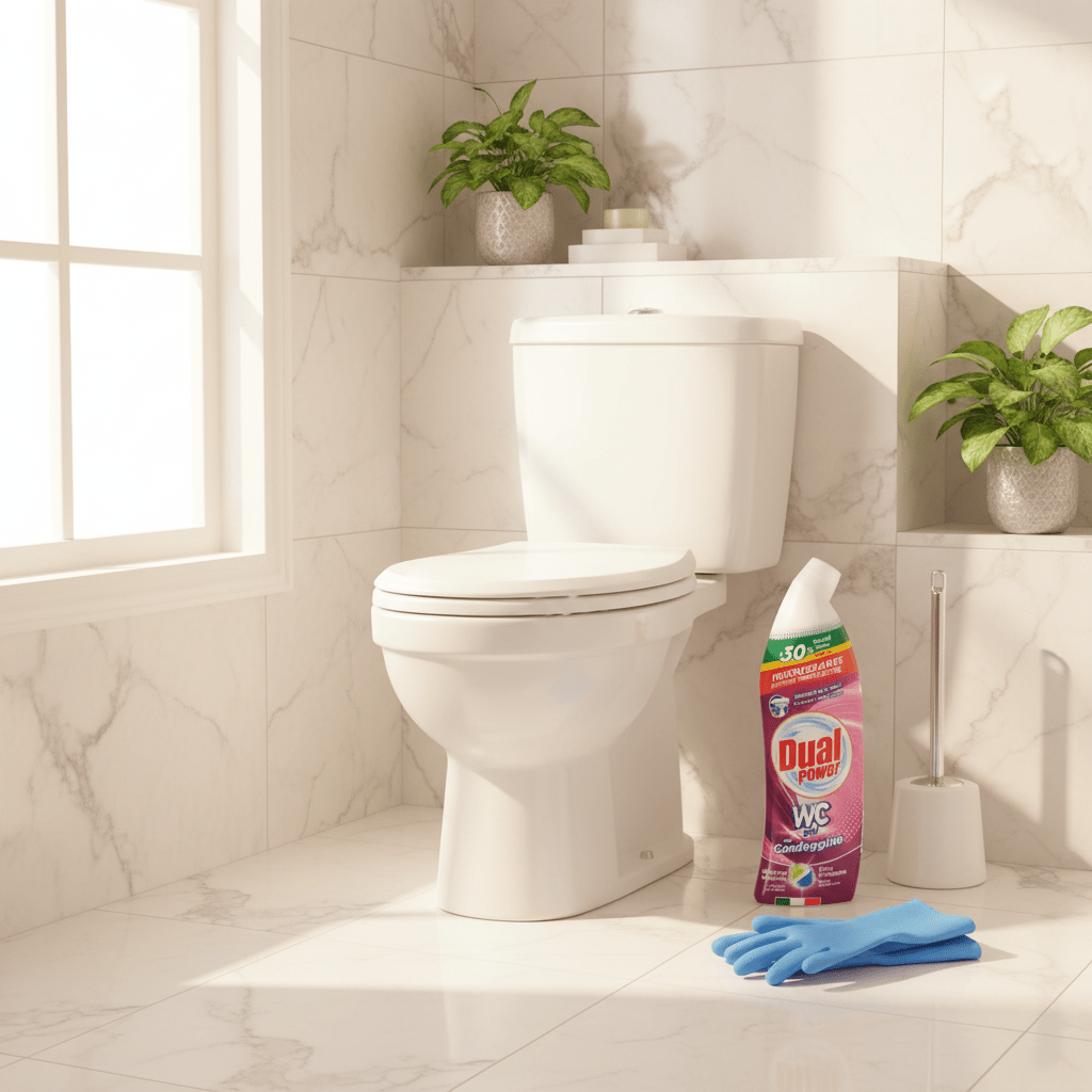 Dual Power WC Gel con Candeggina – Toilet Cleaner with Bleach | Extra Fresh - 1500ml - Al Kabayel Discount CentreDual Power WC Gel con Candeggina – Toilet Cleaner with Bleach | Extra Fresh - 1500mlHousehold CleaningDUAL POWERAl Kabayel Discount Centre