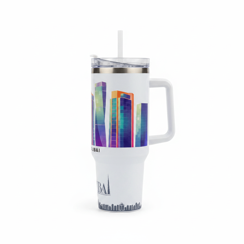 Dubai Skyline Stainless Steel Vacuum Tumbler – 1200ml - Al Kabayel Discount CentreDubai Skyline Stainless Steel Vacuum Tumbler – 1200mlWater BottlesAKDCAl Kabayel Discount Centre