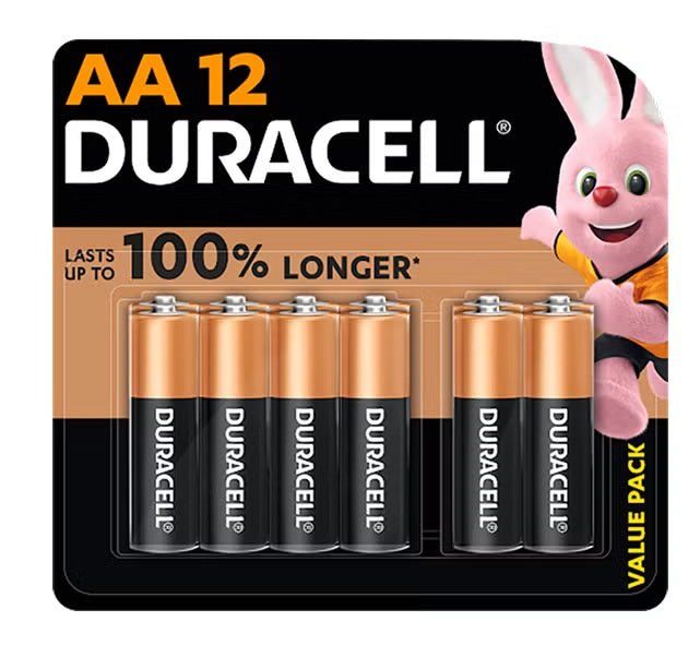 DURACELL AA Alkaline Batteries 1.5V, Pack of 12  - Al Kabayel Discount CentreDURACELL AA Alkaline Batteries 1.5V, Pack of 12 BatteriesDURACELLAl Kabayel Discount Centre