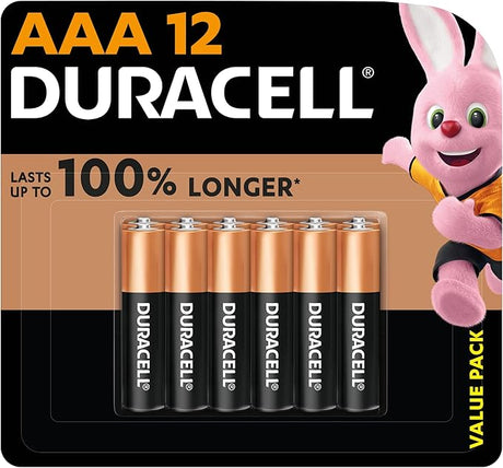 DURACELL AAA Alkaline Batteries 1.5V, Pack of 12 - Al Kabayel Discount CentreDURACELL AAA Alkaline Batteries 1.5V, Pack of 12BatteriesDURACELLAl Kabayel Discount Centre