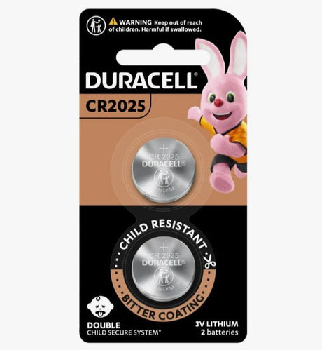 DURACELL CR2025 3V Coin Cell Battery, Pack of 2 - Al Kabayel Discount CentreDURACELL CR2025 3V Coin Cell Battery, Pack of 2BatteriesDURACELLAl Kabayel Discount Centre