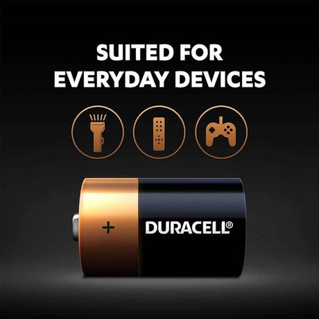 DURACELL Type D Long Lasting Power Guaranteed Battery 1.5V, Pack of 2 - Al Kabayel Discount CentreDURACELL Type D Long Lasting Power Guaranteed Battery 1.5V, Pack of 2BatteriesDURACELLAl Kabayel Discount Centre