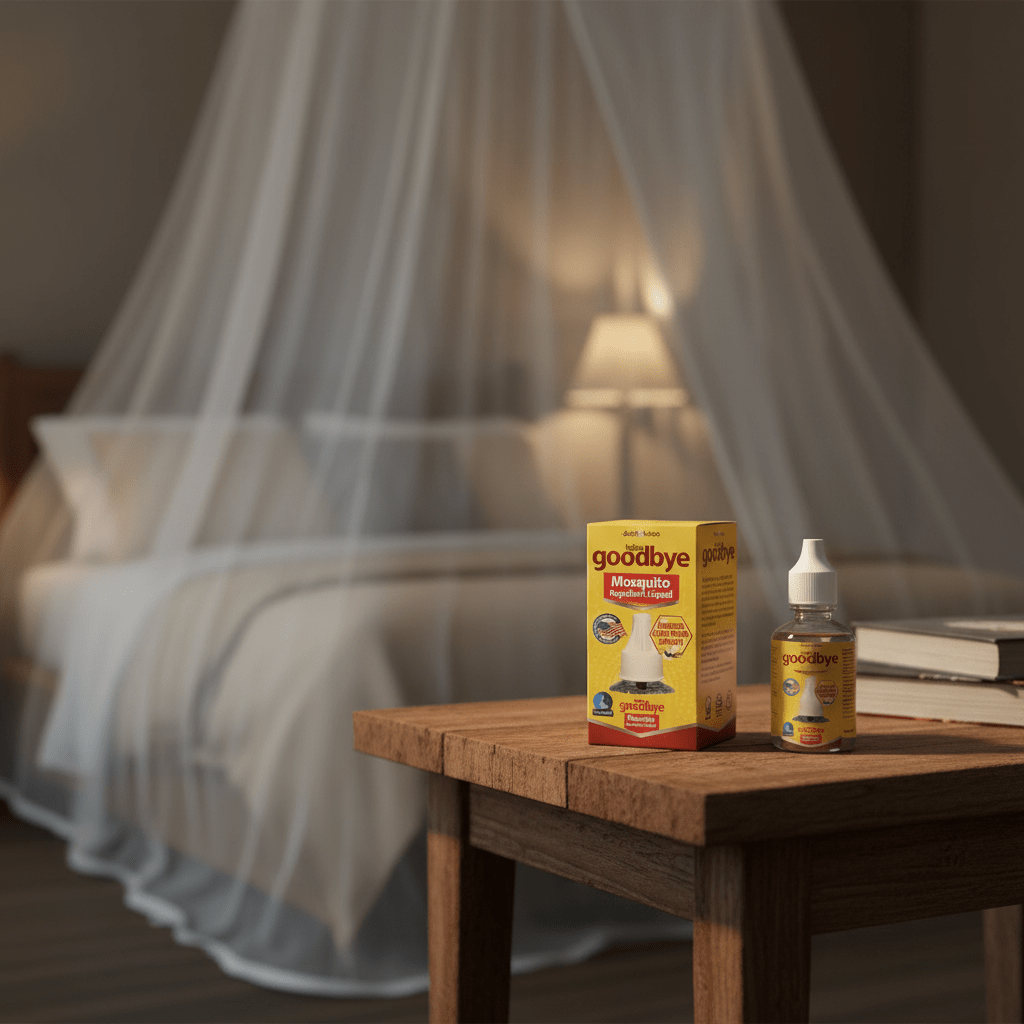 Dutch & Habro Goodbye Mosquito Repellent Liquid - 45 ml - Al Kabayel Discount CentreDutch & Habro Goodbye Mosquito Repellent Liquid - 45 mlHousehold CleaningDUTCH & HABROAl Kabayel Discount Centre
