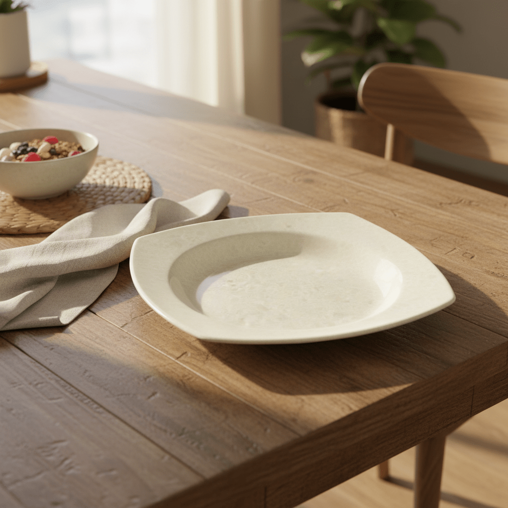 Dynasty Melamine Deep Plate – Cream, 22×22 cm Square - Al Kabayel Discount CentreDynasty Melamine Deep Plate – Cream, 22×22 cm SquarePlatesDYNASTYAl Kabayel Discount Centre