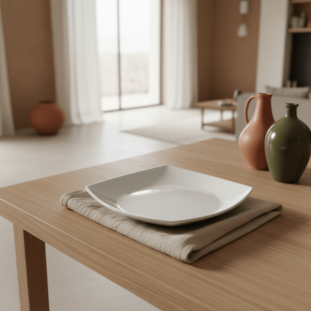 Dynasty Melamine Plate – White – 6.5" (16.5*16.5 cm) - Al Kabayel Discount CentreDynasty Melamine Plate – White – 6.5" (16.5*16.5 cm)PlatesDYNASTYAl Kabayel Discount Centre