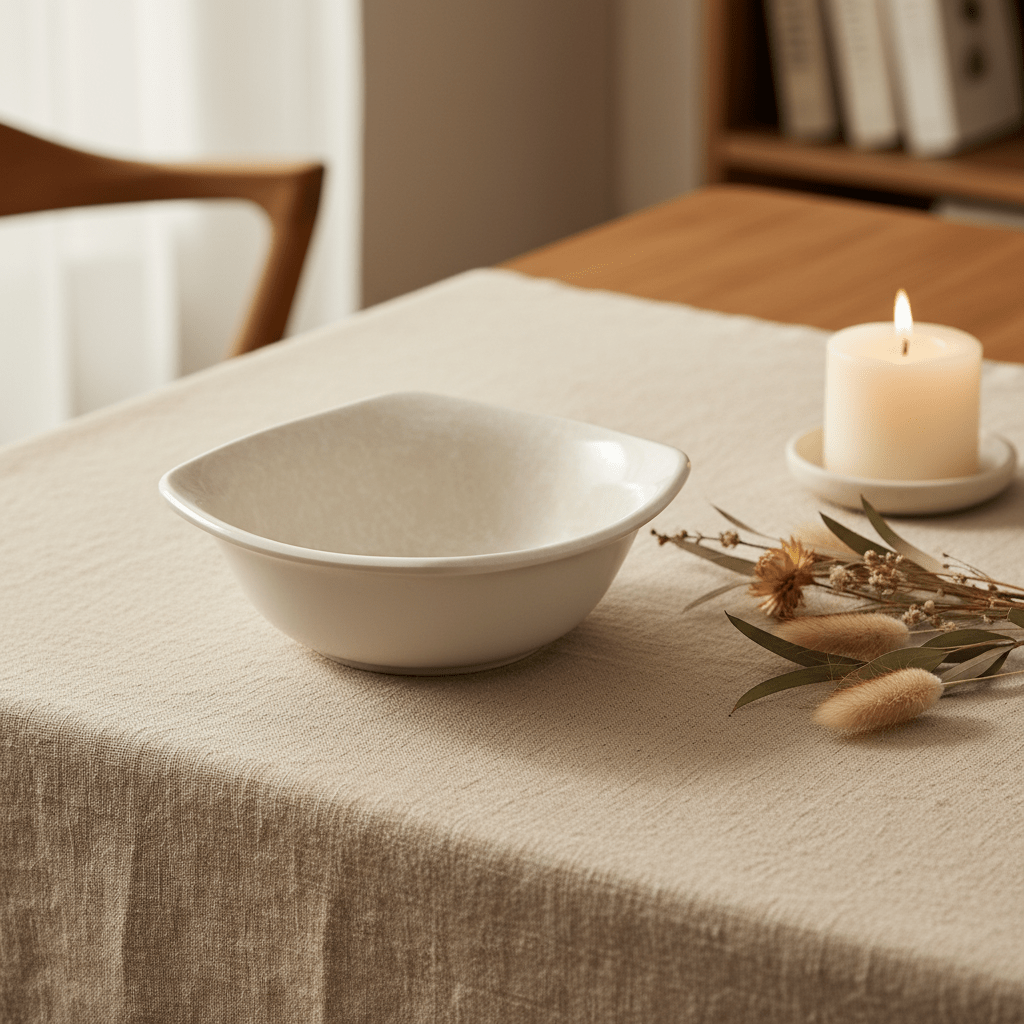 Dynasty Melamine Square Bowl – Cream | 18×6 cm - Al Kabayel Discount CentreDynasty Melamine Square Bowl – Cream | 18×6 cmBowlsDYNASTYAl Kabayel Discount Centre