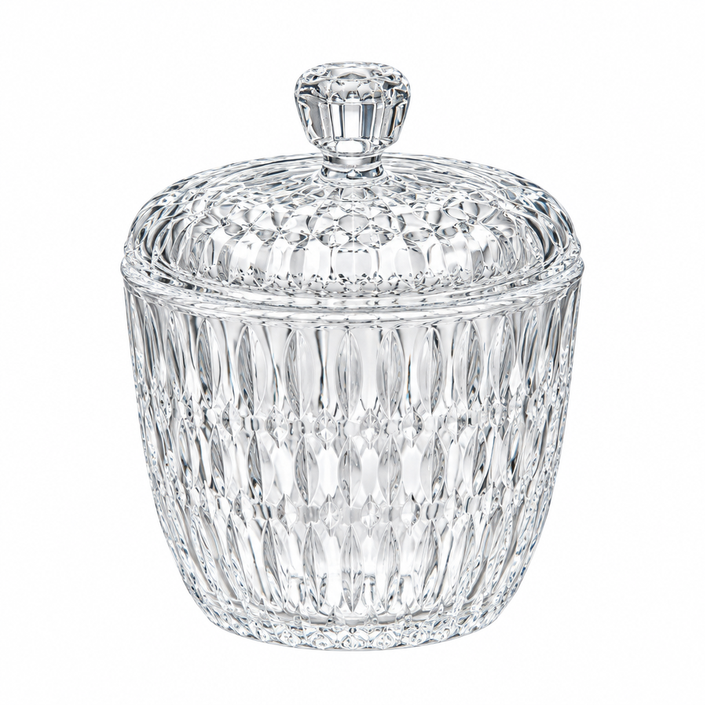 Glass Sugar Pot with Lid - 350ml