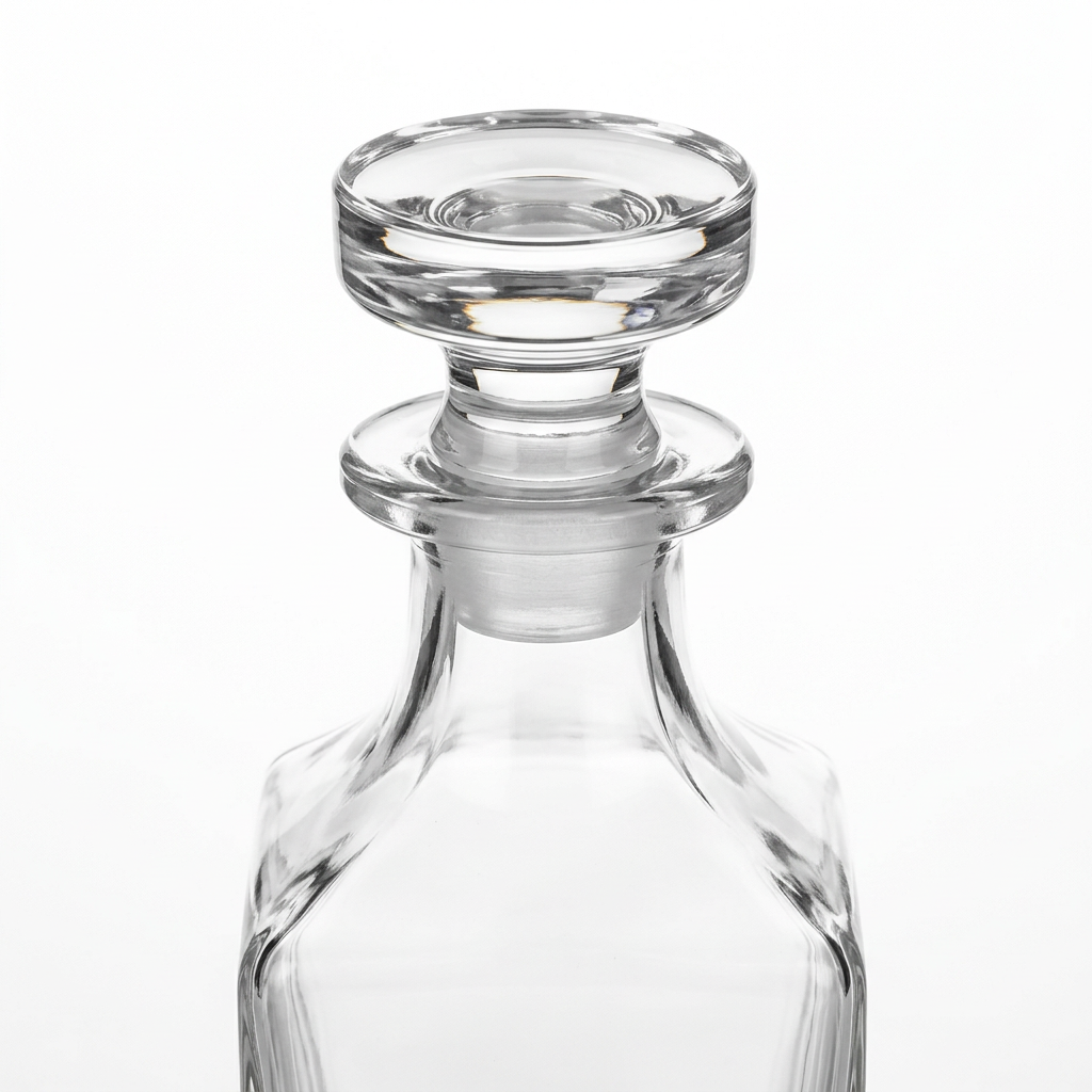 Glass Perfume Bottle with Round Stopper – 400ml