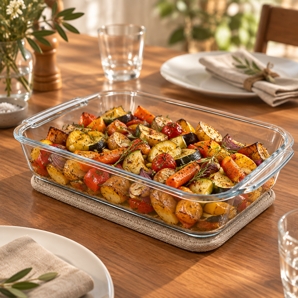 Marinex Rectangular Glass Baking Dish - 3.7 Litres