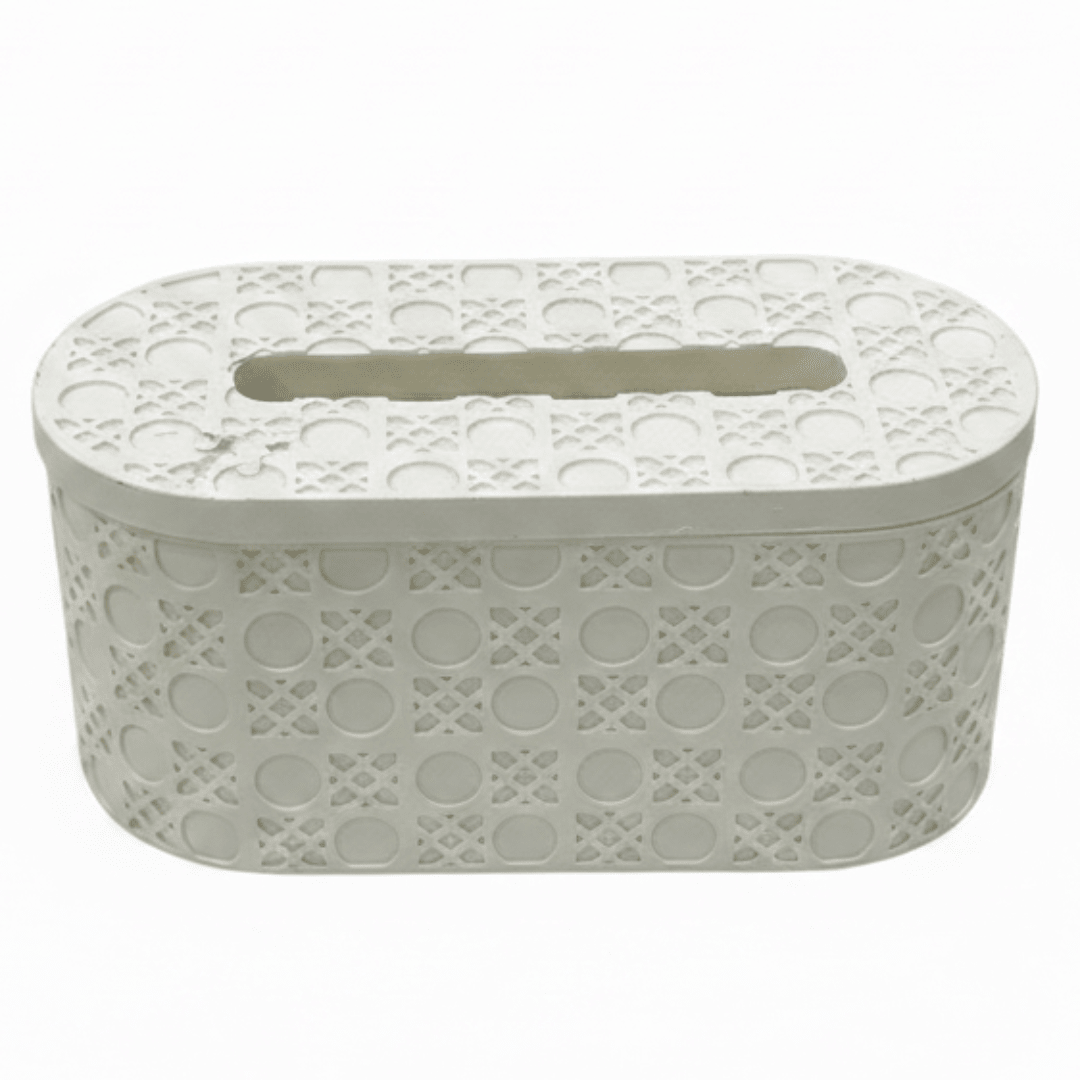 Elegant Off White Pop Tissue Holder with Modern Luxury Finish – Decorative Tissue Storage Box for Home Décor 21×10 cm - Al Kabayel Discount CentreElegant Off White Pop Tissue Holder with Modern Luxury Finish – Decorative Tissue Storage Box for Home Décor 21×10 cmNapkin Holders & Tissue BoxAKDCAl Kabayel Discount Centre