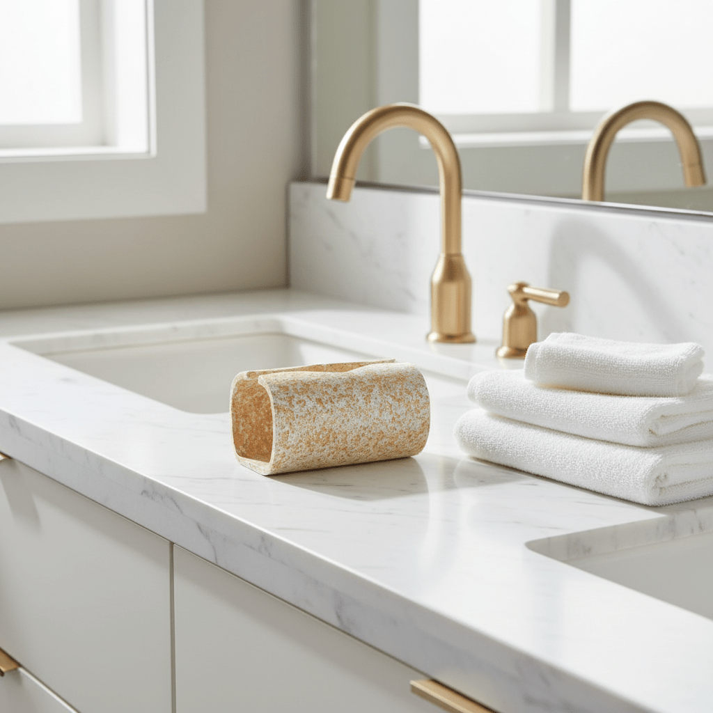 Elegant Speckled Gold & White Pop Tissue Holder with Luxury Decorative Finish – Modern Tissue Storage Box for Home and Office 19×10 cm - Al Kabayel Discount CentreElegant Speckled Gold & White Pop Tissue Holder with Luxury Decorative Finish – Modern Tissue Storage Box for Home and Office 19×10 cmNapkin Holders & Tissue BoxAKDCAl Kabayel Discount Centre