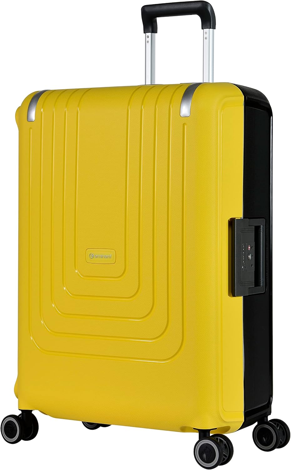 Eminent 28 - Inch Heavy - Duty Polypropylene Checked Suitcase – Dual - Tone Yellow & Black Elite Travel Edition - Al Kabayel Discount CentreEminent 28 - Inch Heavy - Duty Polypropylene Checked Suitcase – Dual - Tone Yellow & Black Elite Travel EditionCabin LuggageEMINENTAl Kabayel Discount Centre