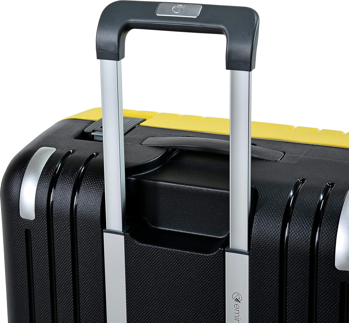 Eminent 28 - Inch Heavy - Duty Polypropylene Checked Suitcase – Dual - Tone Yellow & Black Elite Travel Edition - Al Kabayel Discount CentreEminent 28 - Inch Heavy - Duty Polypropylene Checked Suitcase – Dual - Tone Yellow & Black Elite Travel EditionCabin LuggageEMINENTAl Kabayel Discount Centre