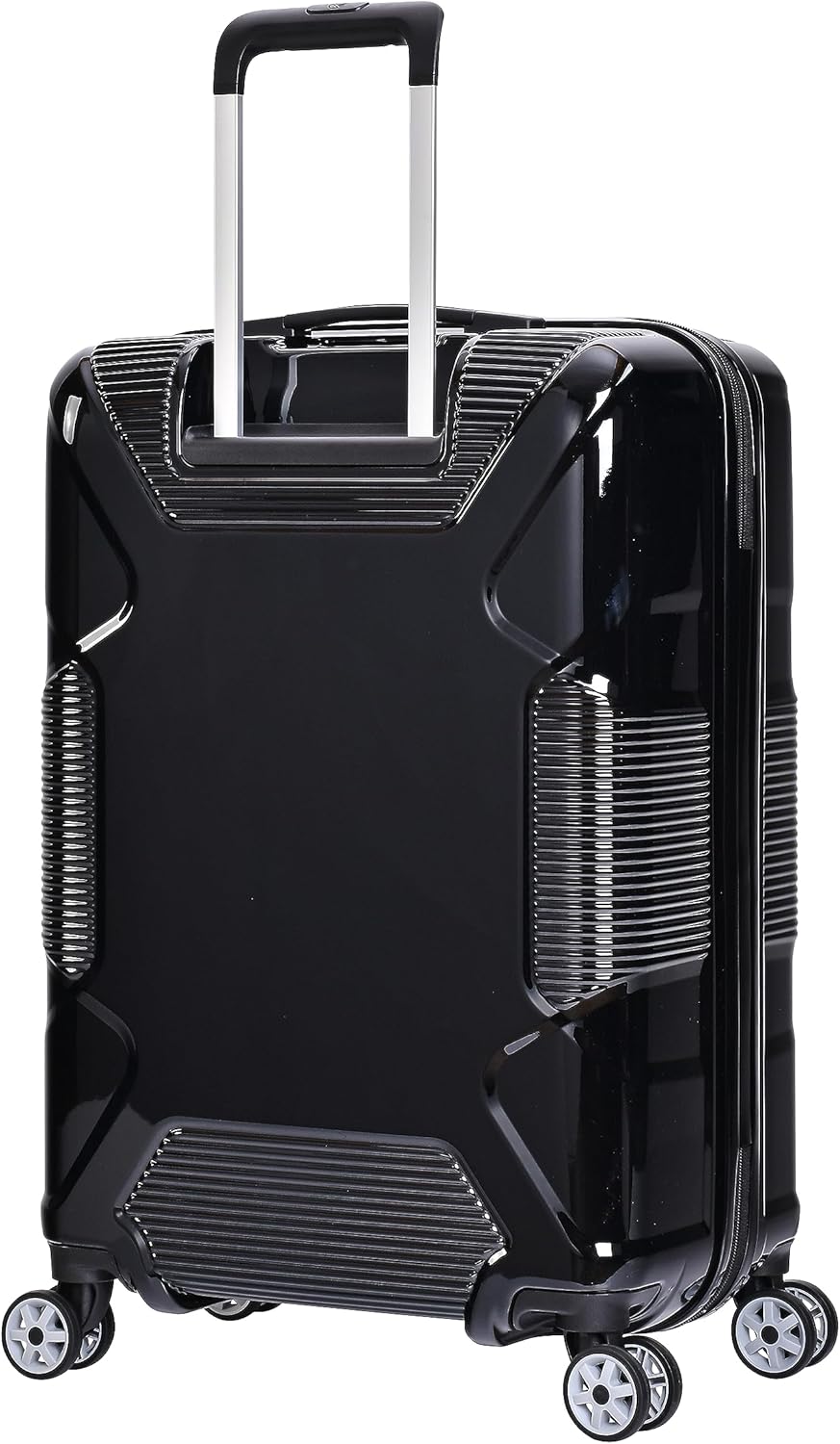 Eminent KJ84 Makrolon PC Checked Luggage – 360° Quiet Double Spinner Wheels & TSA Lock, Black, 24 - Inch - Al Kabayel Discount CentreEminent KJ84 Makrolon PC Checked Luggage – 360° Quiet Double Spinner Wheels & TSA Lock, Black, 24 - InchCabin LuggageEMINENTAl Kabayel Discount Centre