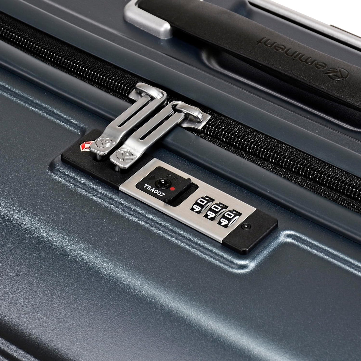 Eminent KK10 Makrolon Fashion Checked Suitcase – Smooth Double Spinner Wheels & TSA Lock, Graphite, 24 - Inch - Al Kabayel Discount CentreEminent KK10 Makrolon Fashion Checked Suitcase – Smooth Double Spinner Wheels & TSA Lock, Graphite, 24 - InchCabin LuggageEMINENTAl Kabayel Discount Centre