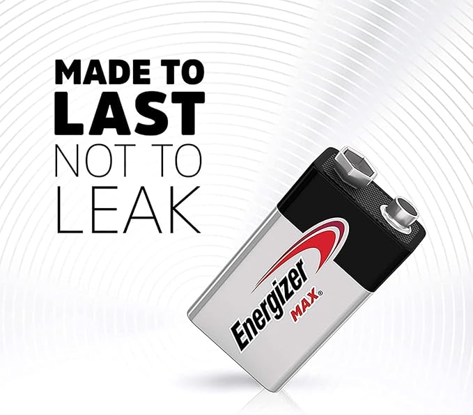 ENERGIZER MAX Alkaline 9V Batteries, Pack Of 2 - Al Kabayel Discount CentreENERGIZER MAX Alkaline 9V Batteries, Pack Of 2BatteriesENERGIZERAl Kabayel Discount Centre