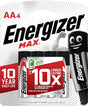 ENERGIZER MAX Alkaline AA Batteries 1.5V, Pack Of 4 - Al Kabayel Discount CentreENERGIZER MAX Alkaline AA Batteries 1.5V, Pack Of 4BatteriesENERGIZERAl Kabayel Discount Centre