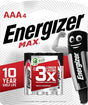ENERGIZER MAX Alkaline AAA Batteries 1.5V, Pack Of 4 - Al Kabayel Discount CentreENERGIZER MAX Alkaline AAA Batteries 1.5V, Pack Of 4BatteriesENERGIZERAl Kabayel Discount Centre