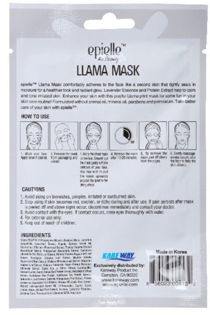 Epielle Facial Mask Llama Calming & Toning - 23g - Al Kabayel Discount CentreEpielle Facial Mask Llama Calming & Toning - 23gSkin CareEPIELLEAl Kabayel Discount Centre