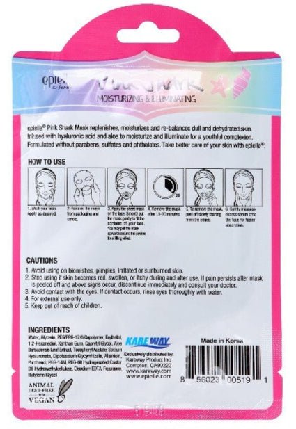 Epielle Pink Shark Face Mask - 23ML - Al Kabayel Discount CentreEpielle Pink Shark Face Mask - 23MLSkin CareEPIELLEAl Kabayel Discount Centre