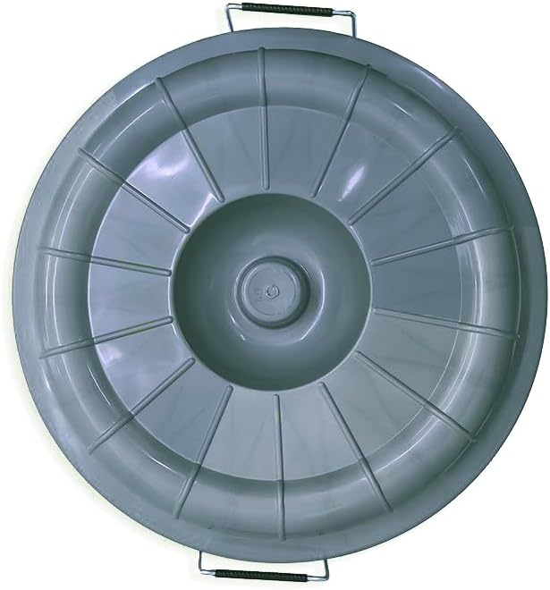 Esqube Plastic Drum Bucket With Lid - 40Liter - Gray - Al Kabayel Discount CentreEsqube Plastic Drum Bucket With Lid - 40Liter - GrayOrganizers & AccessoriesESQUBEAl Kabayel Discount Centre