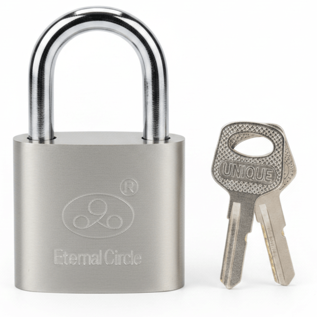 Eternal Circle Solid Brass Padlock — 30mm - Al Kabayel Discount CentreEternal Circle Solid Brass Padlock — 30mmHand ToolsETERNAL CIRCLEAl Kabayel Discount Centre