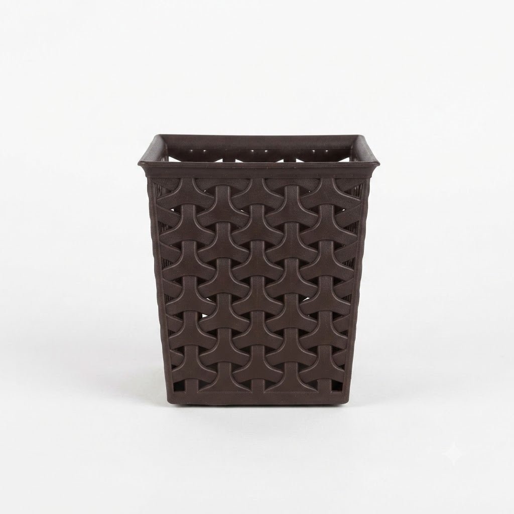 Exclusive Plastic Multipurpose Holder – 10×10 cm - Cream / Dark Brown - Al Kabayel Discount CentreExclusive Plastic Multipurpose Holder – 10×10 cm - Cream / Dark BrownOrganizers & AccessoriesEXCLUSIVEAl Kabayel Discount Centre