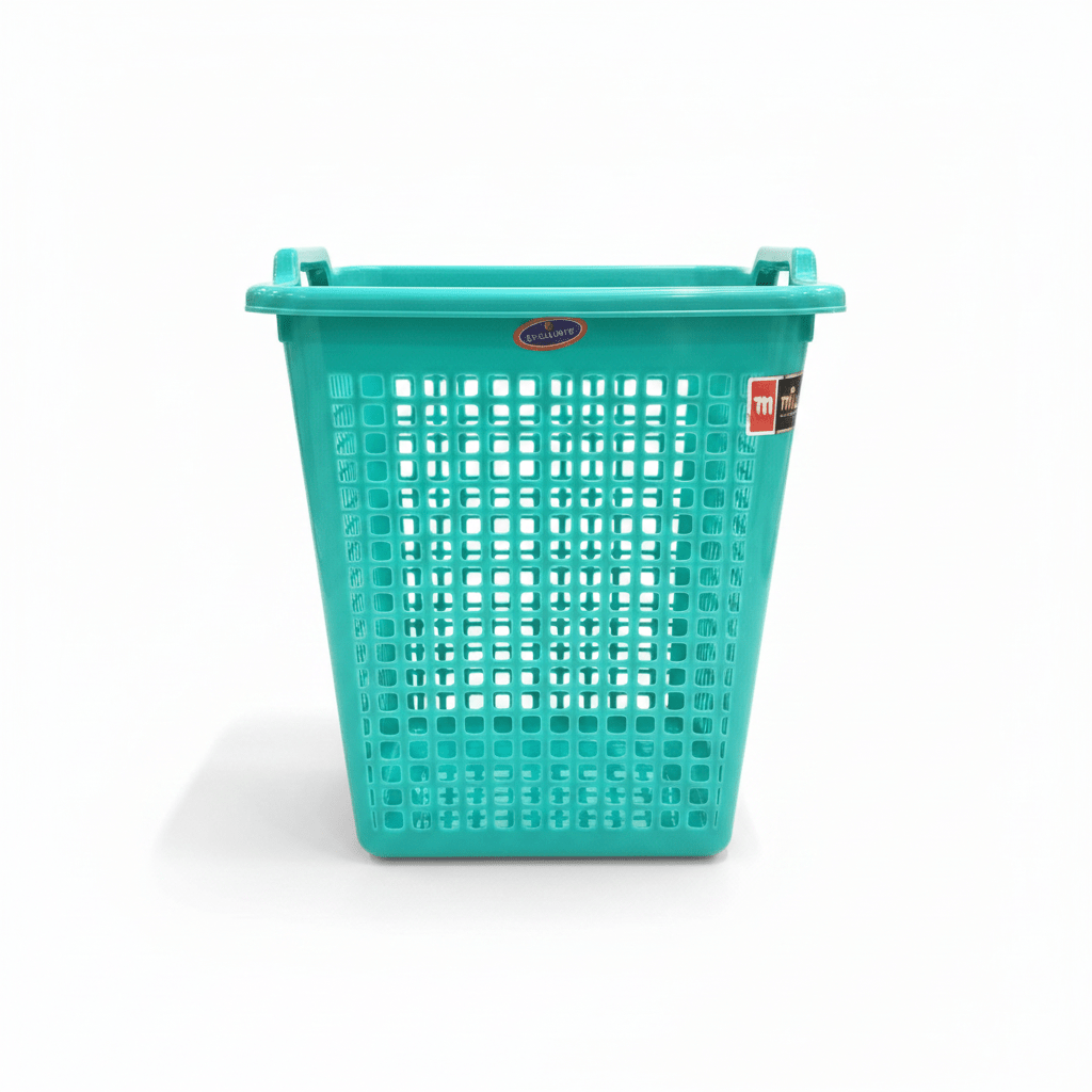 Exclusive Square Plastic Dustbin — 30 × 25 cm - Blue / Red / Green - Al Kabayel Discount CentreExclusive Square Plastic Dustbin — 30 × 25 cm - Blue / Red / GreenOrganizers & AccessoriesEXCLUSIVEAl Kabayel Discount Centre