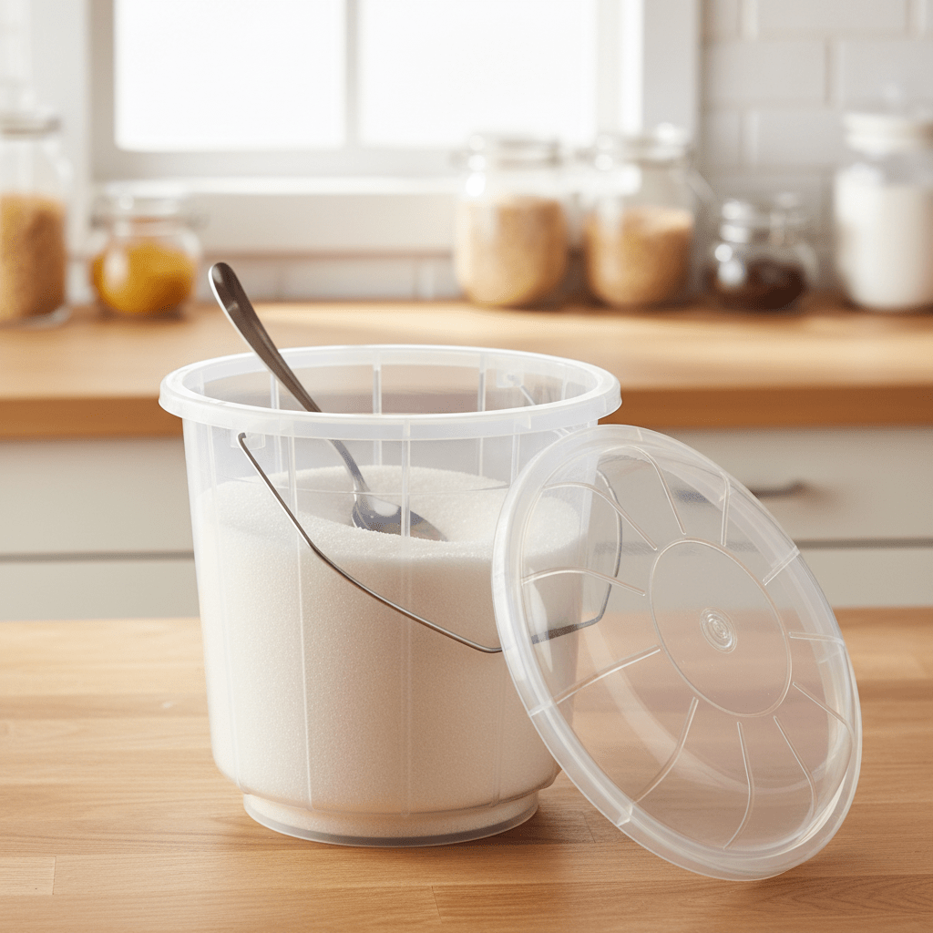 Exclusive TSP Bucket 18Liter with Lid, Plastic, Clear & Transparent - Al Kabayel Discount CentreExclusive TSP Bucket 18Liter with Lid, Plastic, Clear & TransparentOrganizers & AccessoriesEXCLUSIVEAl Kabayel Discount Centre