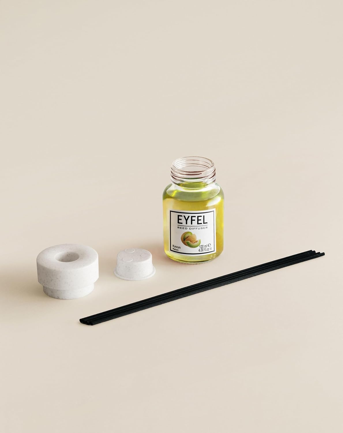 eyfel eau de parfum REED DIFFUSER - MELON 120ML, Assorted - Al Kabayel Dicount Centereyfel eau de parfum REED DIFFUSER - MELON 120ML, AssortedHome FragranceseyfelAl Kabayel Dicount Center