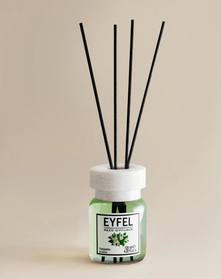 EYFEL REED DIFFUSER - JASMINE 120ML - Al Kabayel Dicount CenterEYFEL REED DIFFUSER - JASMINE 120MLHome FragranceseyfelAl Kabayel Dicount Center