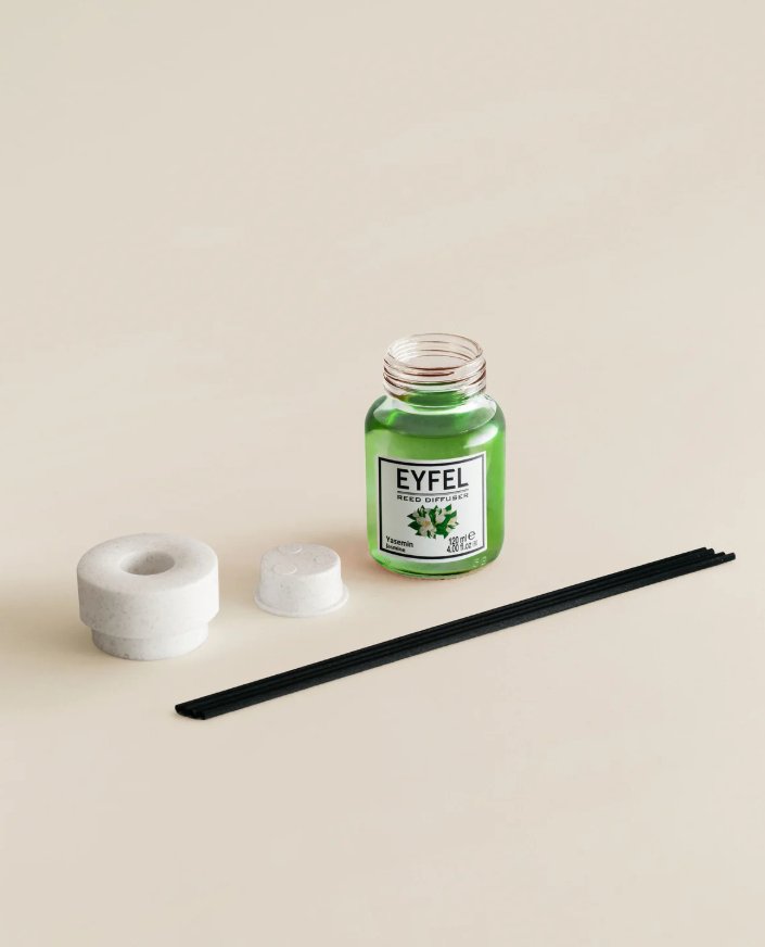 EYFEL REED DIFFUSER - JASMINE 120ML - Al Kabayel Dicount CenterEYFEL REED DIFFUSER - JASMINE 120MLHome FragranceseyfelAl Kabayel Dicount Center